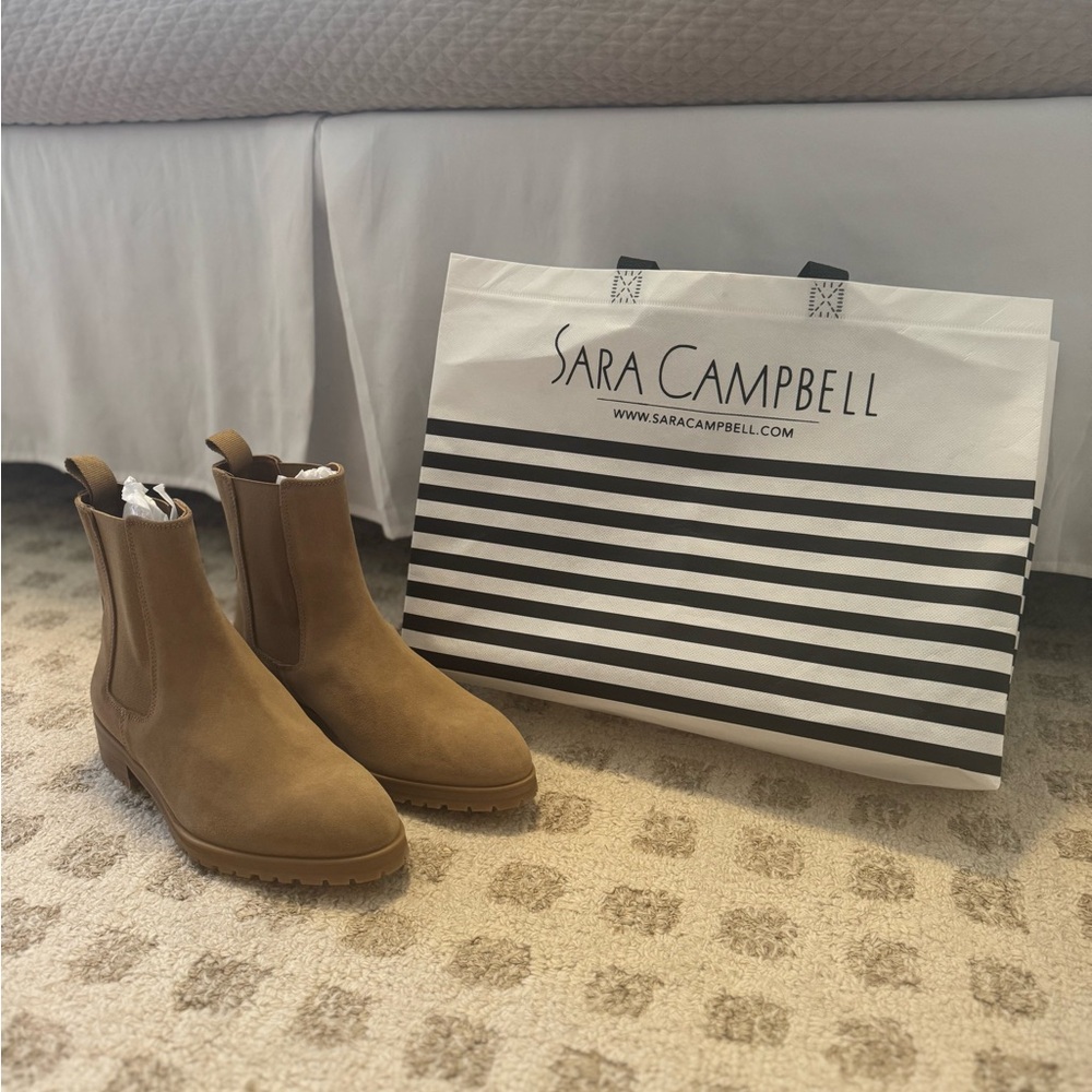 BRAND NEW!! Sara Campbell Brown Suede Boots